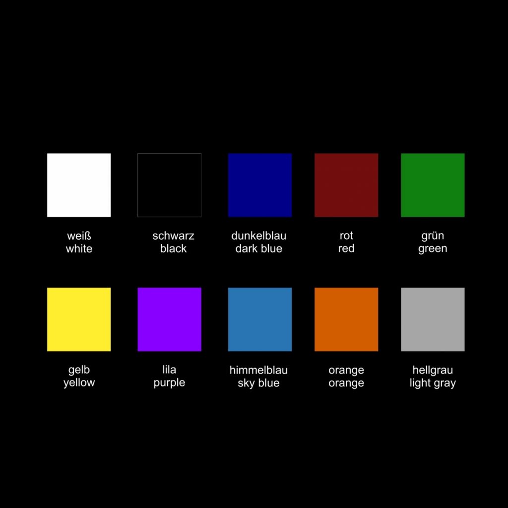 Farbpalette ART EDITION